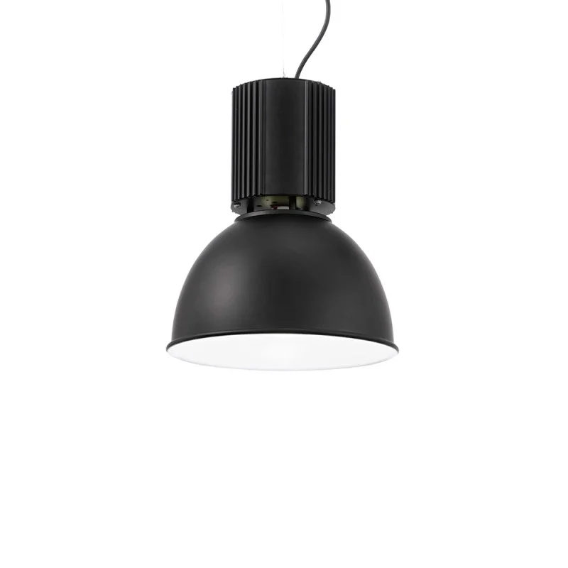 Ideal Lux Hangar Lampada a Sospensione Stile Industriale In Alluminio Ideal Lux Hangar Lampada a Sospensione Stile Industriale In Alluminio