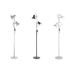Ideal Lux Polly Vintage Style Floor Lamp with Adjustable Diffusers