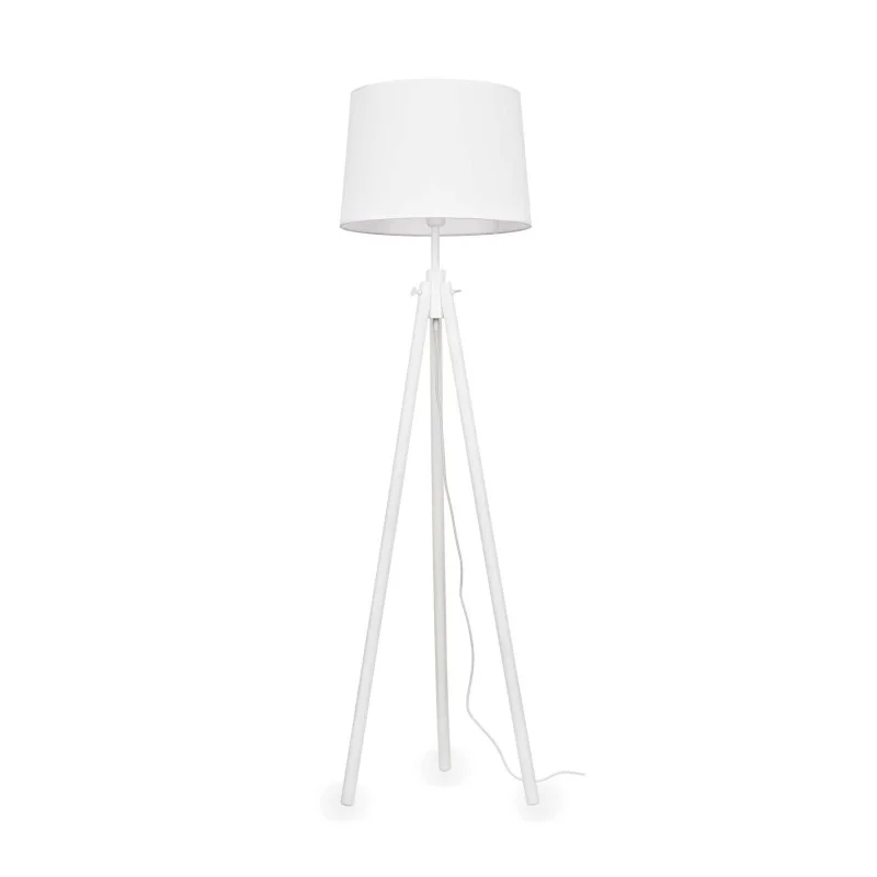 Ideal Lux York Nordic Style Floor Lamp in Natural Wood Ideal Lux York Nordic Style Floor Lamp in Natural Wood