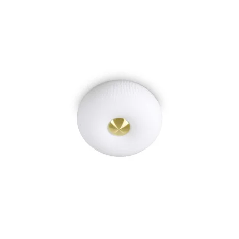 copy of Ideal Lux Arizona Glass Suspension LED Lamp with Brass Details