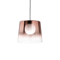 Ideal Lux Fade Lampada LED a Sospensione in Vetro Soffiato Sfumato