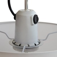 Artemide Tolomeo Mega Floor Lampada E27 ON/OFF in Carta Pergamena 420