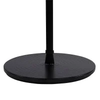 Artemide Tolomeo Mega Floor Dimmable LED Lamp in Black Fabric