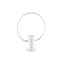 Ideal Lux Cerchio Lampada LED da Tavolo Circolare Moderna e Minimal
