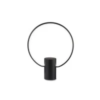 Ideal Lux Cerchio Modern Minimal and Circular LED Table Lamp Ideal Lux Cerchio Modern Minimal and Circular LED Table Lamp