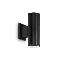 Ideal Lux Base Wall Lamp in Aluminum for Outdoor