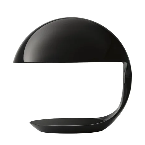 Martinelli Luce Cobra Lampada da Tavolo Nero By Elio Martinelli 1968