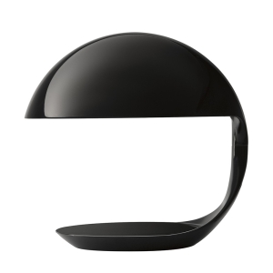 Martinelli Luce Cobra Lampada da Tavolo Nero By Elio Martinelli 1968