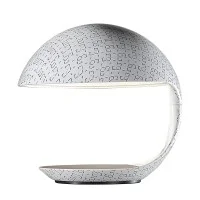 Martinelli Luce Cobra Texture Lampada da Tavolo By Adolini+Simonini
