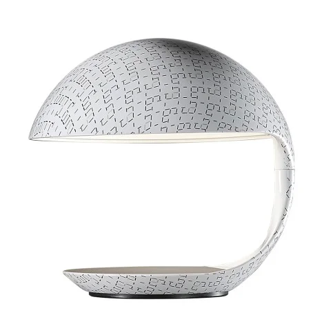 Martinelli Luce Cobra Texture Lampada da Tavolo By Adolini+Simonini