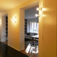 Artemide Teti Ceiling or Wall Lamp Applique White A048120