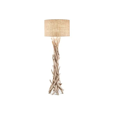 Ideal Lux Driftwood Floor Lamp with Natural Wood Branches