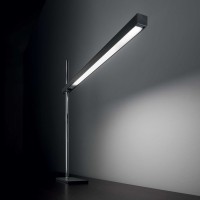 Ideal Lux Gru Lampada LED da Tavolo Lineare Regolabile e Ruotabile