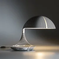 Martinelli Luce Cobra Texture Lampada da Tavolo By Area-17