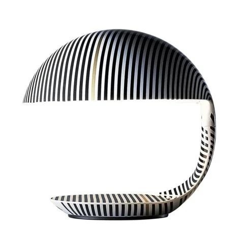 Martinelli Luce Cobra Texture Table Lamp By by Area-17