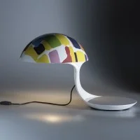 Martinelli Luce Cobra E27 Lampada da Tavolo Design by Michele Boucquillon