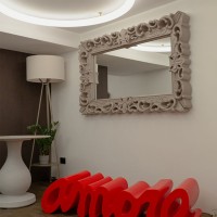 Slide Design MIRROR OF LOVE S Decorative Mirror By Moro and Pigatti