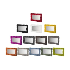 Slide Design MIRROR OF LOVE M Decorative Mirror By Moro and Pigatti