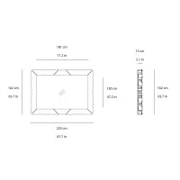 Slide Design MIRROR OF LOVE XL Decorative Mirror By Moro and Pigatti
