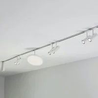 Flos ZERO TRACK Surface Mounted Track for Ceiling or Wall Installation Flos ZERO TRACK Surface Mounted Track for Ceiling or Wall Installation