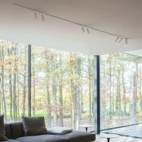 Flos ZERO TRACK Surface Mounted Track for Ceiling or Wall Installation Flos ZERO TRACK Surface Mounted Track for Ceiling or Wall Installation