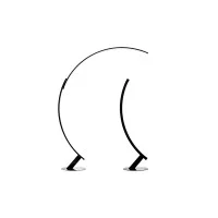 Kundalini Kyudo Floor Lamp with Dimmable and Sliding Arc LED