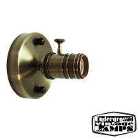 Ceiling or Wall Lamp with Bronze Lamp holder Vintage style with