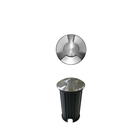 Beneito Faure Nix Walkable Recessed triple LED Spotlight for Outdoor