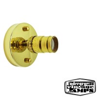 Plafone da Soffitto o Parete con portalampada Oro in stile