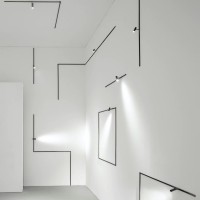 Flos ZERO TRACK Inner Ceiling/Ceiling - Wall/Wall Curve