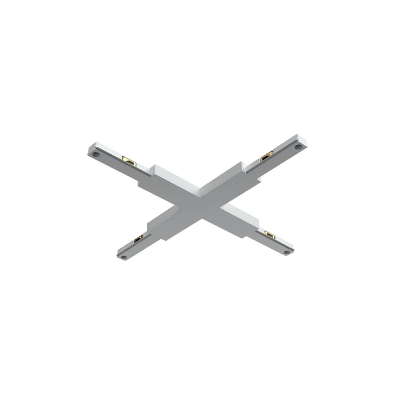 Flos ZERO TRACK Connettore a X Alimentabile per Binario Flos ZERO TRACK Connettore a X Alimentabile per Binario