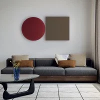 Lodes Puzzle Mega Round Lampada LED da Parete o Soffitto Dimmerabile