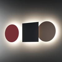 Lodes Puzzle Mega Square Lampada LED da Parete o Soffitto Dimmerabile
