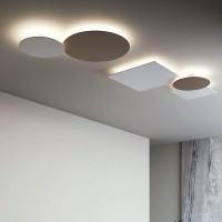 Lodes Puzzle Mega Square Lampada LED da Parete o Soffitto Dimmerabile