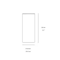 Ideal Lux Edo Elegant Table Lamp in Blown Glass