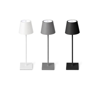 Faro TOC LED Lampada da Tavolo 2W Portatile Ricaricabile IP54 uso Esterno e interno