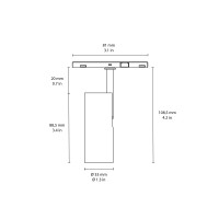 Flos Find Me 1 Faretto LED 24V Orientabile per Binario ZERO TRACK