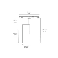 Flos Find Me 1 Faretto LED 24V Orientabile per Binario ZERO TRACK