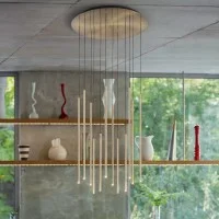 Ideal Lux Filo LED Suspension Lamp with Adjustable Cables