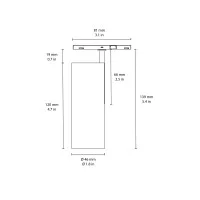 Flos Find Me 2 Faretto LED 24V Orientabile per Binario ZERO TRACK