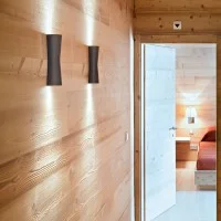 Flos Clessidra LED Biemission Wall Applique by Antonio Citterio