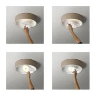 Cattaneo Well LED Ceiling/Wall Lamp with Adjustable Diffuser