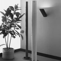 Artemide Megaron Lampada LED Dimmerabile da Terra Minimale