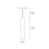 Flos Find Me 1 Suspension 24V LED Spotlight for ZERO TRACK Profile