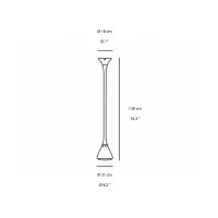 Artemide Pipe Adjustable Tubular LED Suspension Lamp