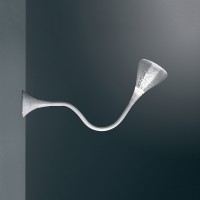 Artemide Pipe Adjustable Tubular LED Wall or Ceiling Lamp