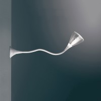 Artemide Pipe Adjustable Tubular LED Wall or Ceiling Lamp