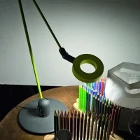 Martinelli Luce L'Amica Lampada LED da Tavolo Orientabile