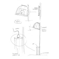 Prandina Novia T1 Lampada da Tavolo Ottagonale con Presa USB
