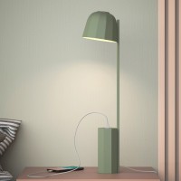 Prandina Novia T1 Lampada da Tavolo Ottagonale con Presa USB